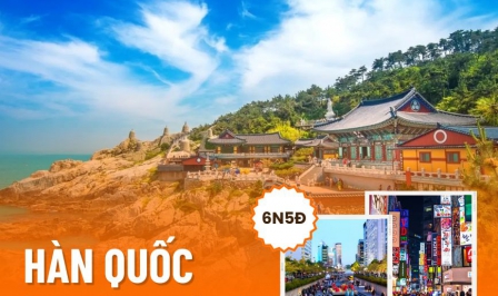 TPHCM -HÀN QUỐC - BUSAN - DAEGU - SEOUL 6N5D